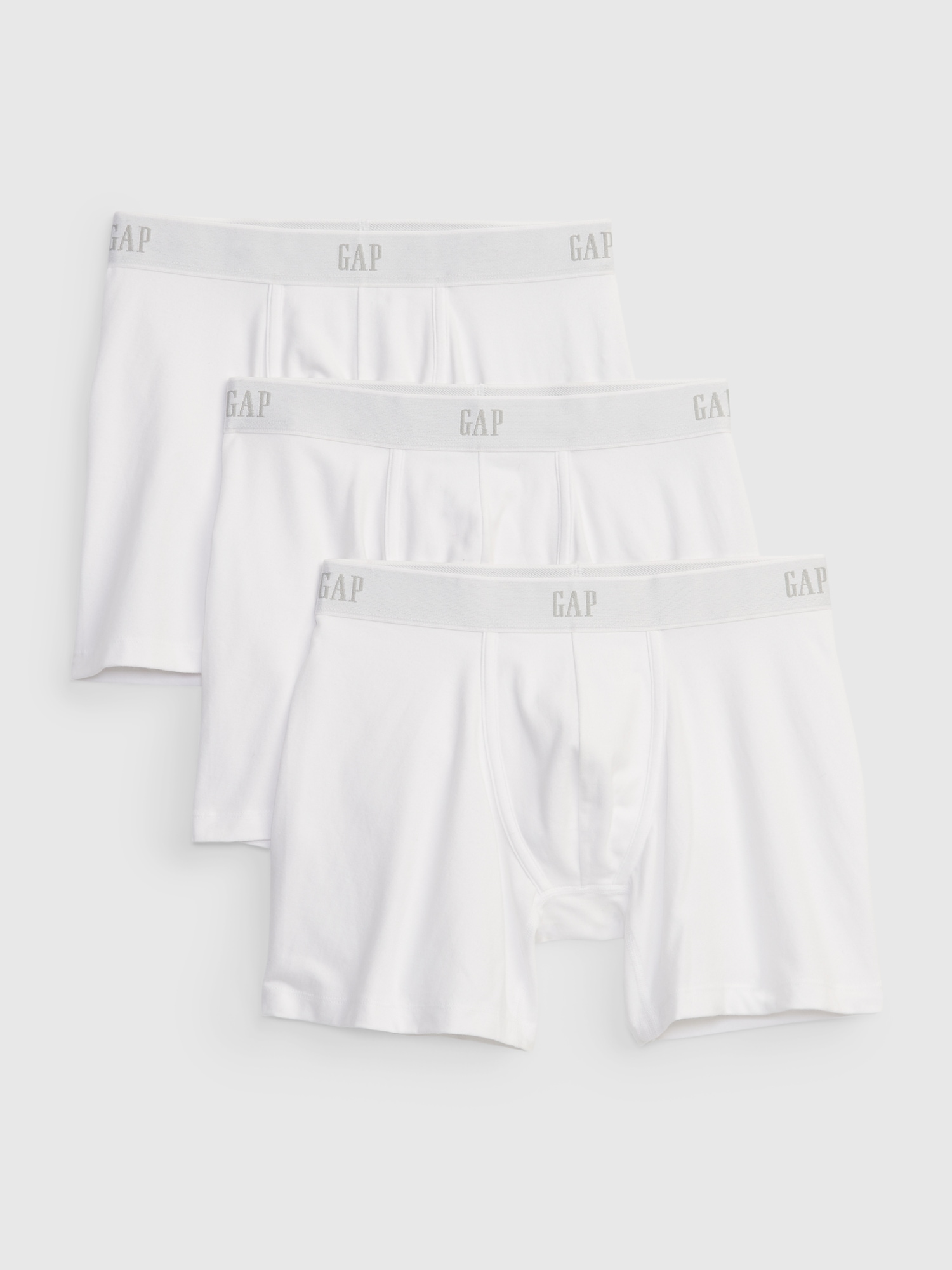 Gap 5" Boxer Briefs (3-Pack) white. 1