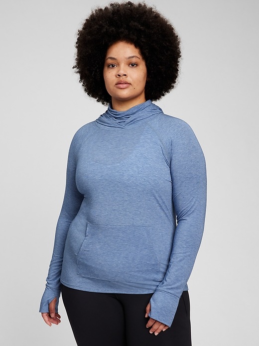 GapFit Breathe Hoodie with Mask Gap