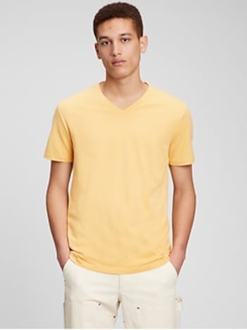 100% Organic Classic V-Neck T-Shirt