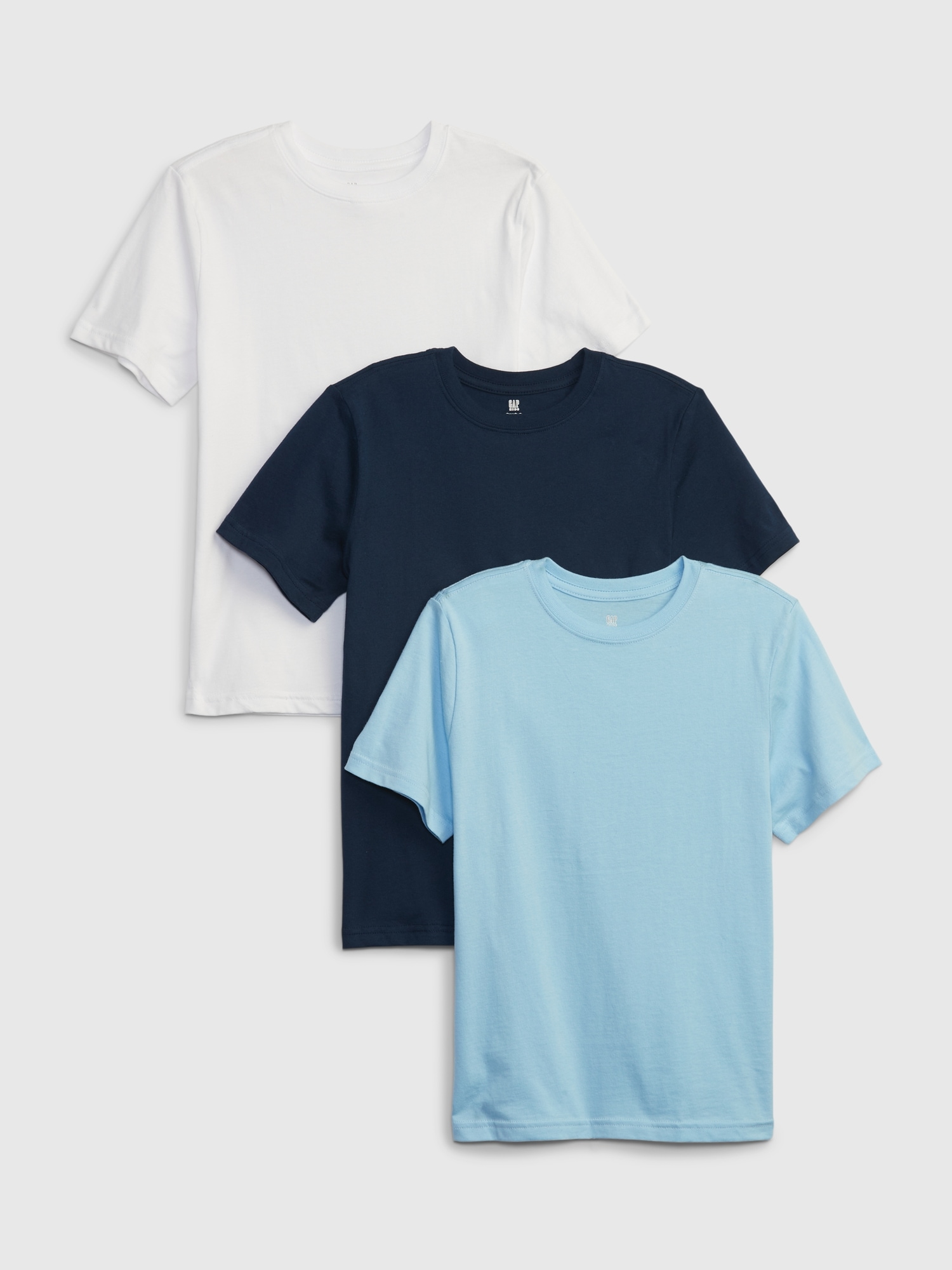 Gap Kids Organic Cotton Undershirt (3-Pack) multi. 1