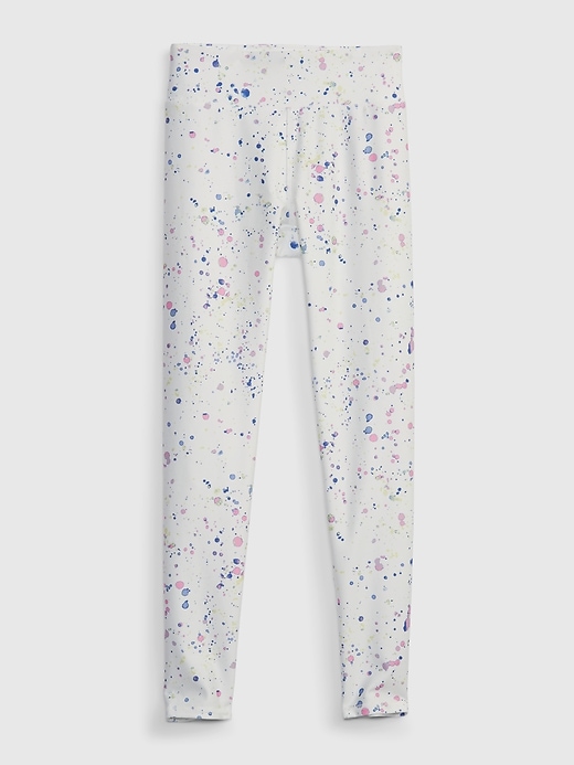 1 of 8 showing, with the color multi color of product GapFit Kids Pocket Leggings