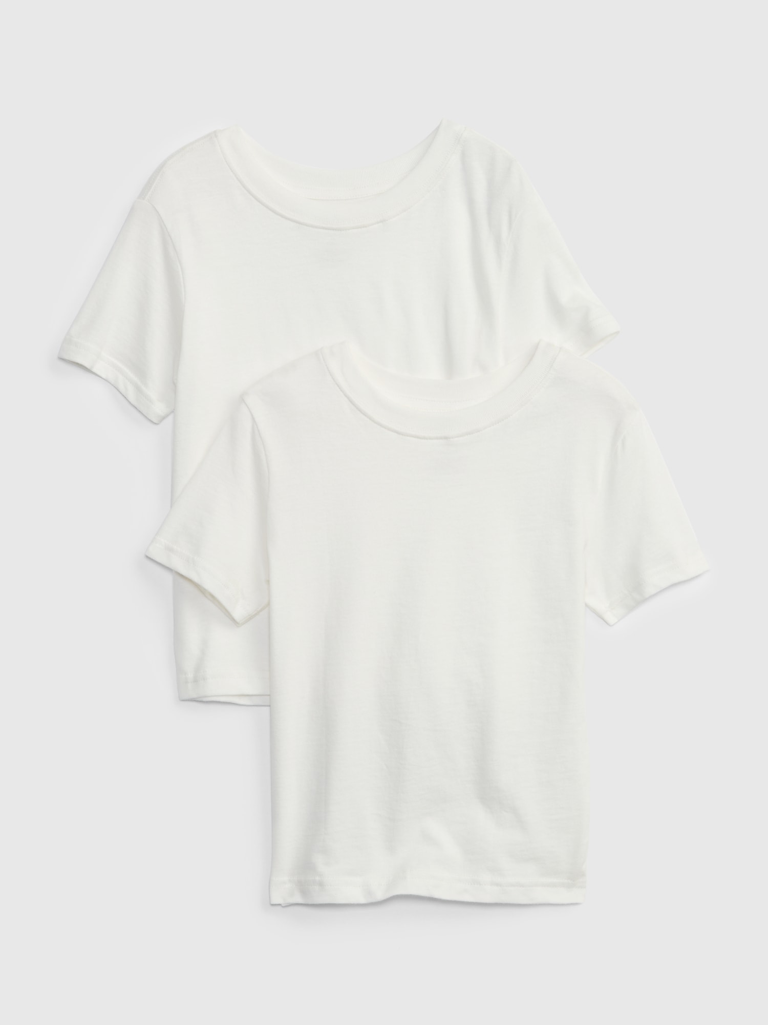 Gap Baby Organic Cotton T-shirt (2-pack) In Off White