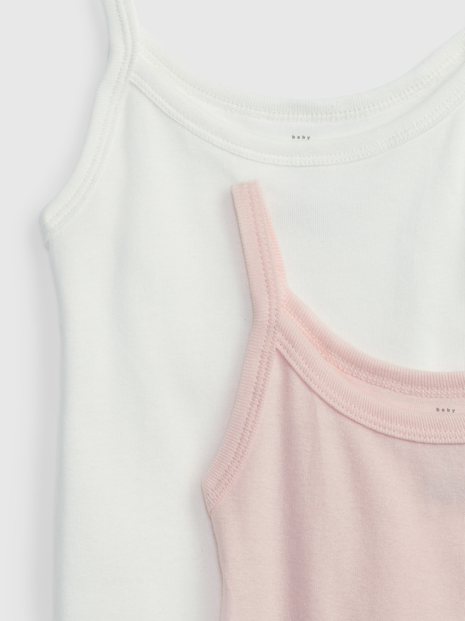 egetræ Dræbte Solformørkelse babyGap 100% Organic Cotton Tank Top (2-Pack) | Gap