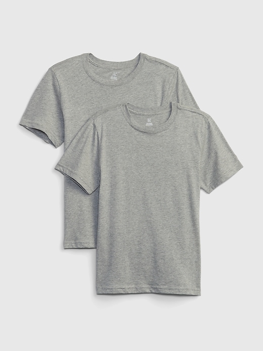 View large product image 1 of 1. Kids Organic Cotton Undershirt (2-Pack)