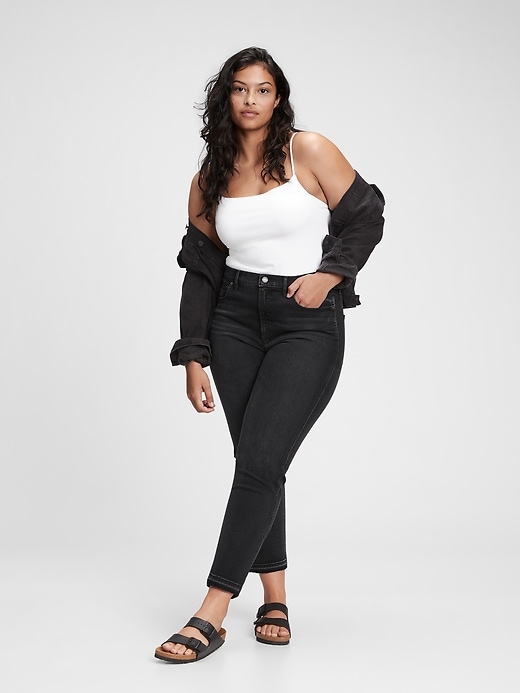 Image number 4 showing, High Rise Vintage Slim Jeans
