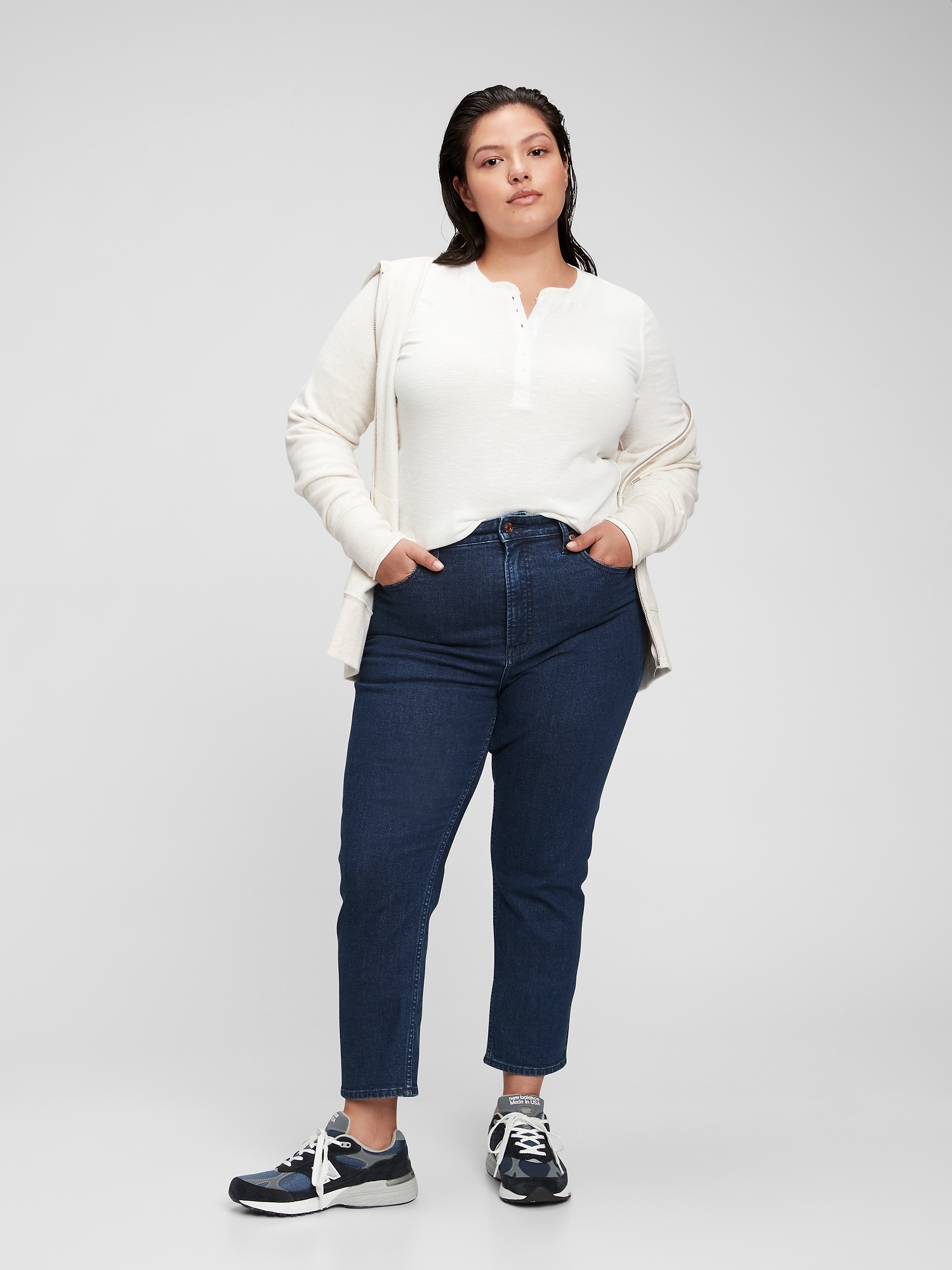 Sky High Rise Vintage Slim Jeans with Washwell | Gap