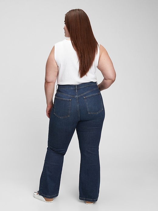 Image number 5 showing, High Rise Flare Jeans