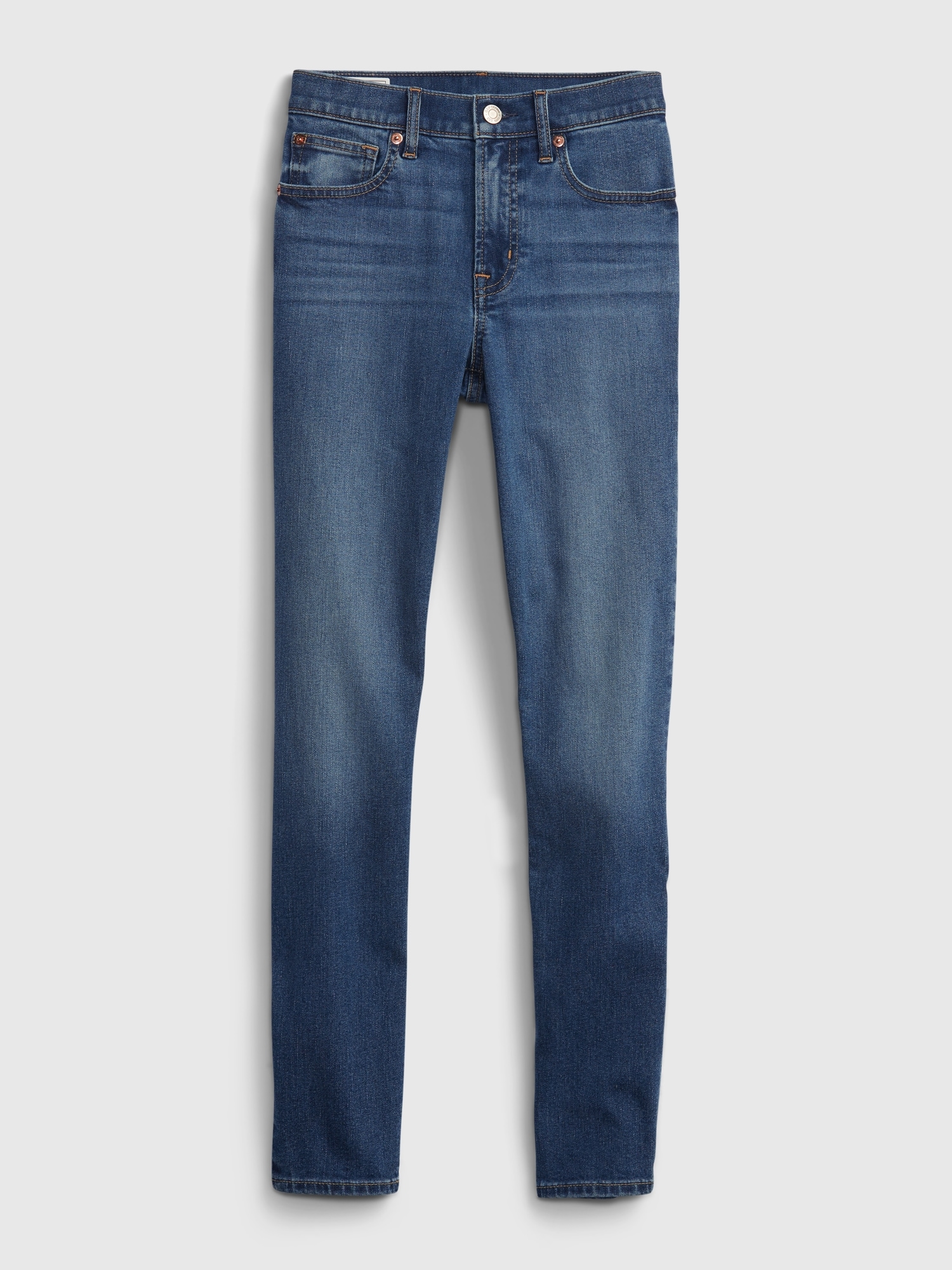 Mid Rise True Skinny Jeans With Washwell Gap