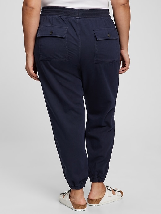 Image number 5 showing, Ribbed Pull-On Joggers with Washwell