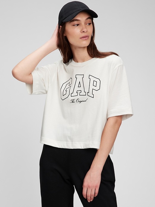 Image number 4 showing, Gap Logo Boxy T-Shirt