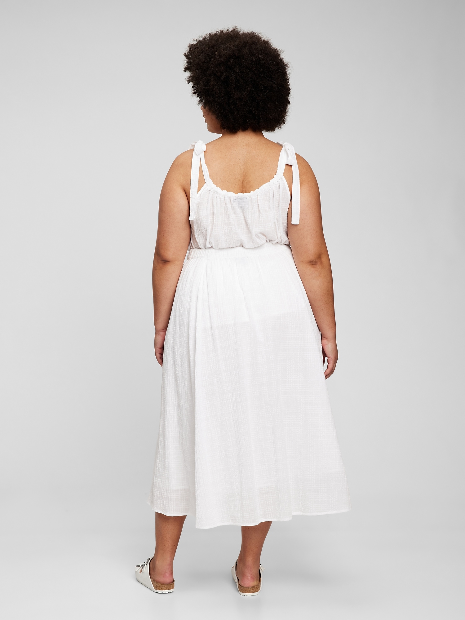 Plus size white skirt clearance gap