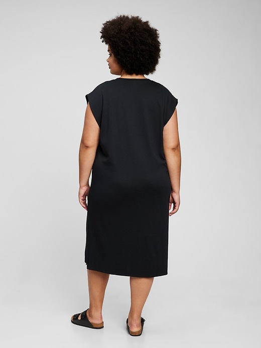 Image number 5 showing, Modern Muscle Sleeveless T-Shirt Dress