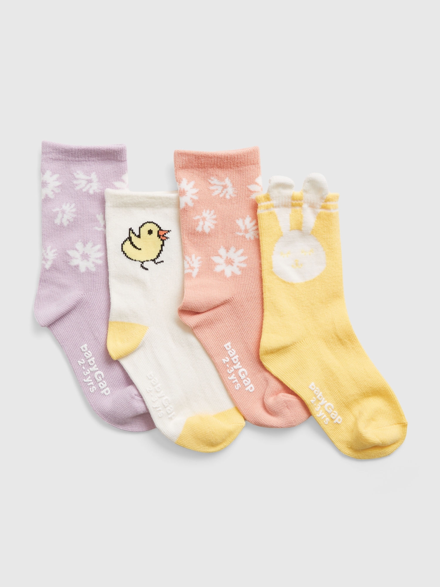 Toddler Crew Socks (4Pack) Gap