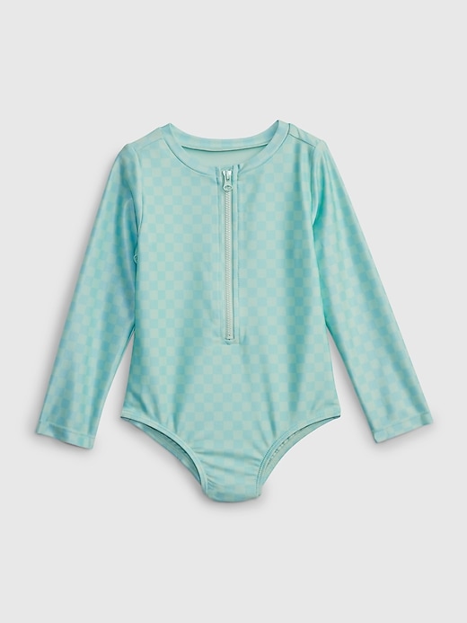 Toddler Recycled Rash Guard Swim OnePiece Gap