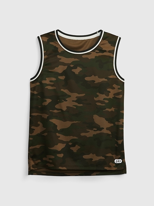 View large product image 1 of 1. Kids Mesh Tank Top