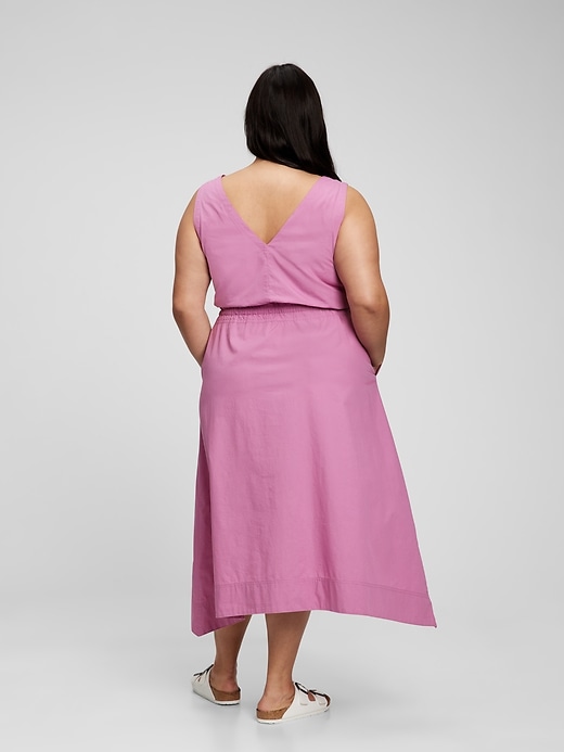 Tie-Waist Midi Dress | Gap