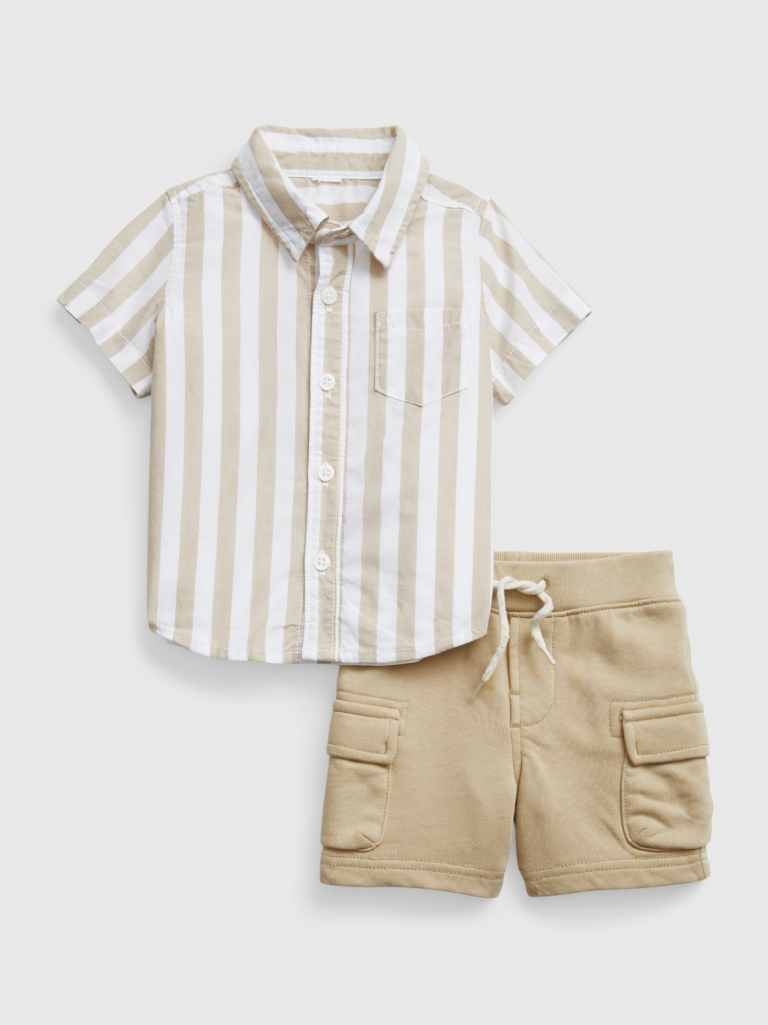Baby Shirt & Shorts Outfit Set Gap