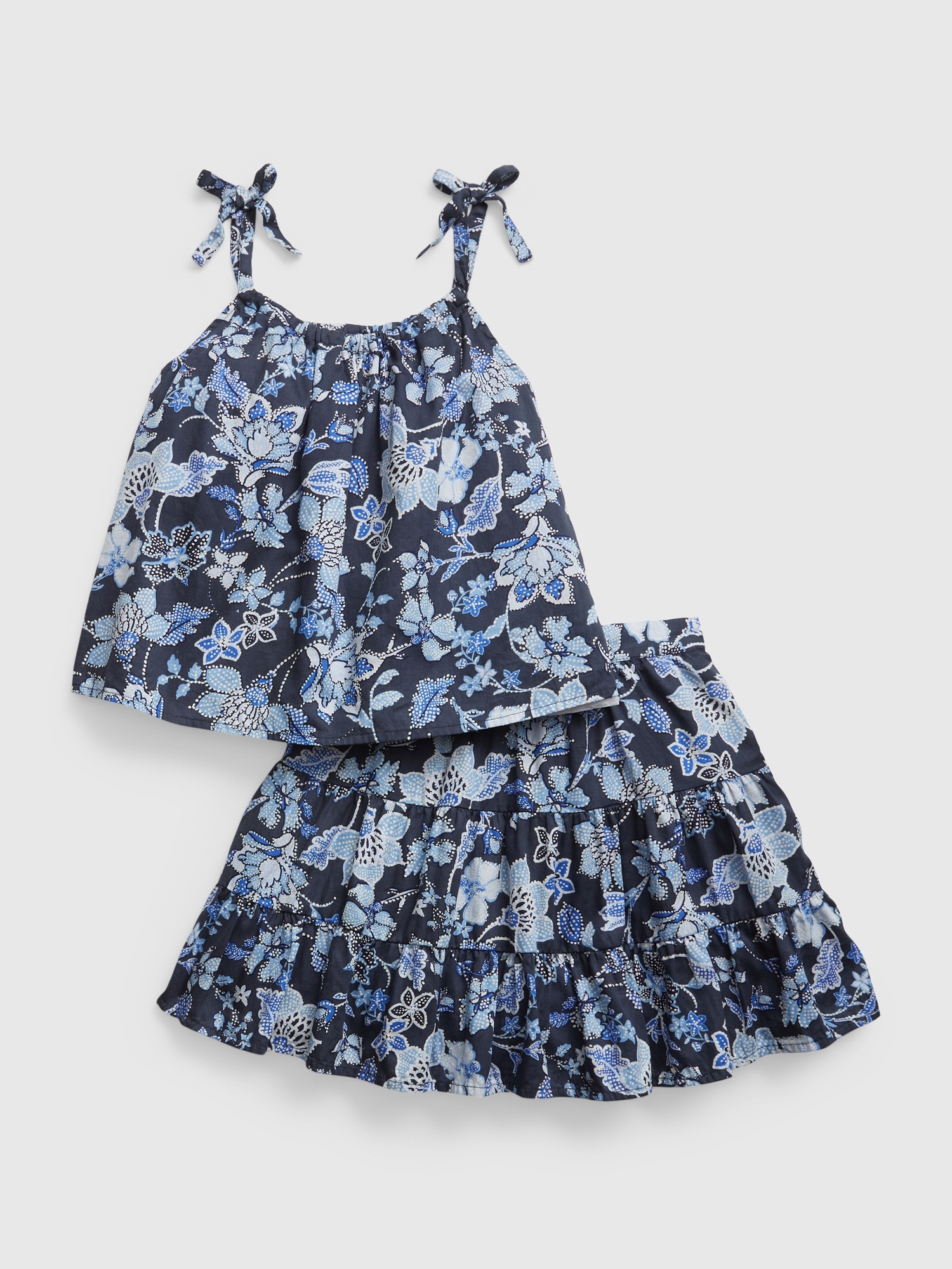 Gap Kids Tank and Tiered Skirt Outfit Set