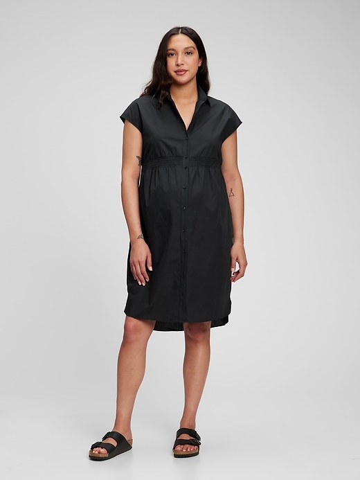 Image number 1 showing, Maternity Shirtdress