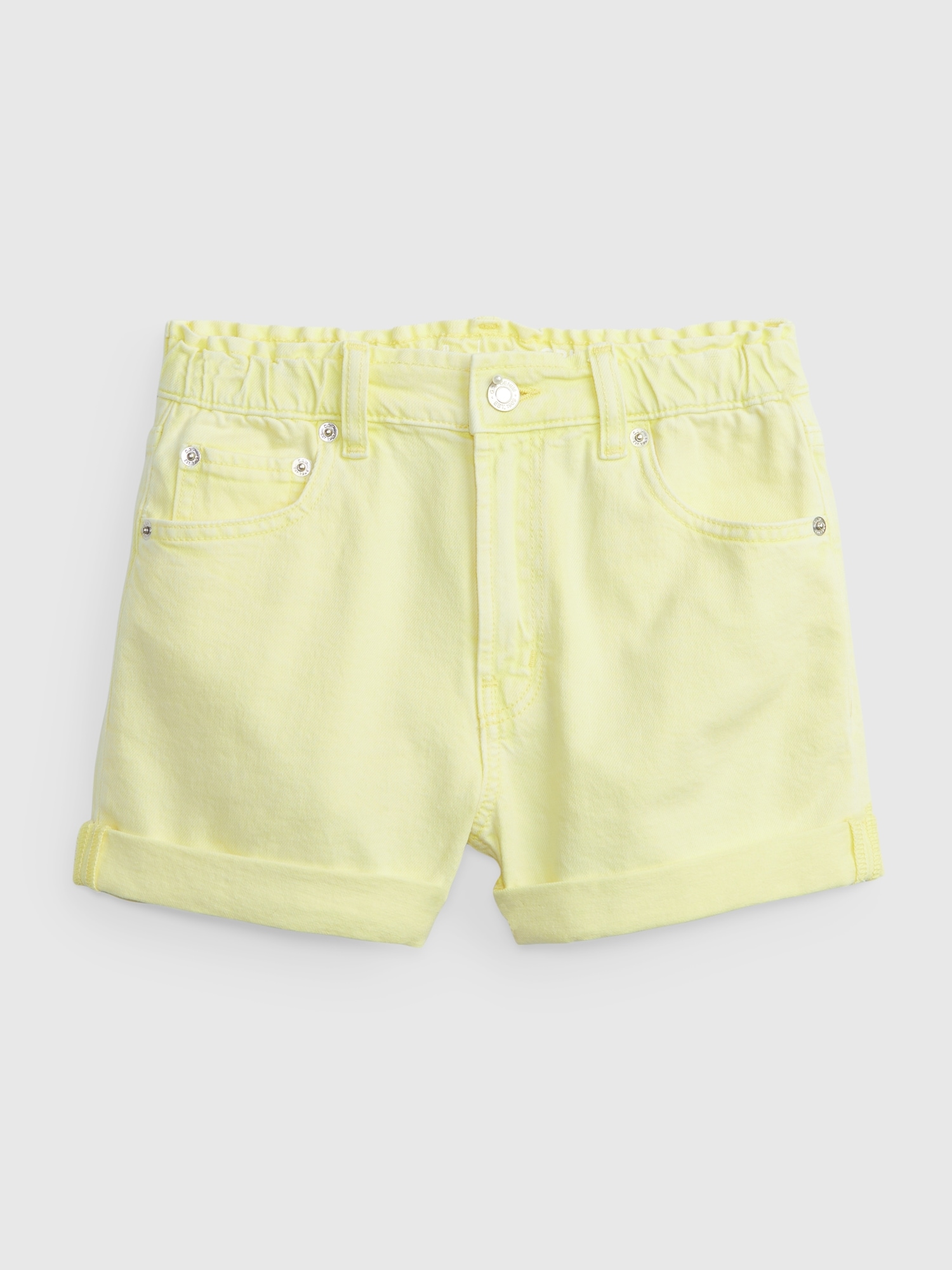 Gap Kids High-Rise Girlfriend Shorts