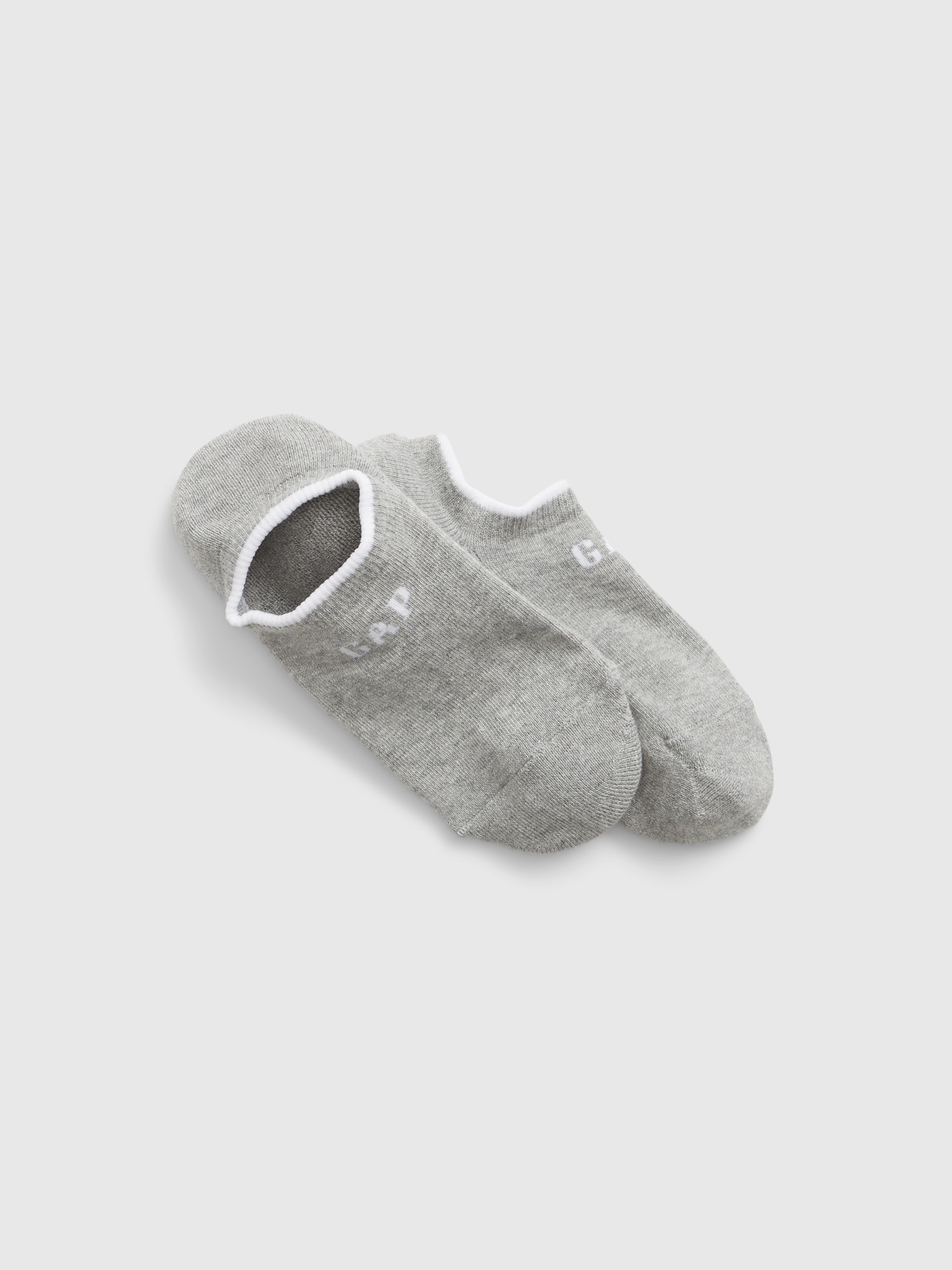 Gap Unisex Athletic Ankle Socks gray. 1