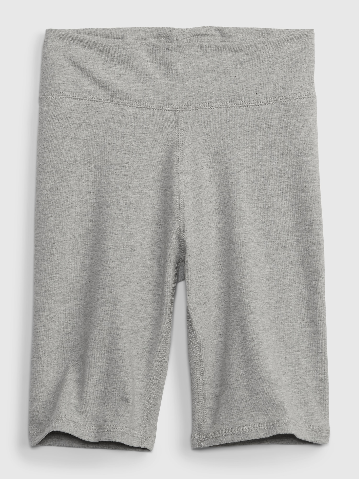 Gap Kids Cotton Biker Short gray. 1