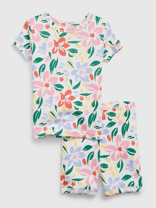 babyGap 100% Organic Cotton Floral PJ 