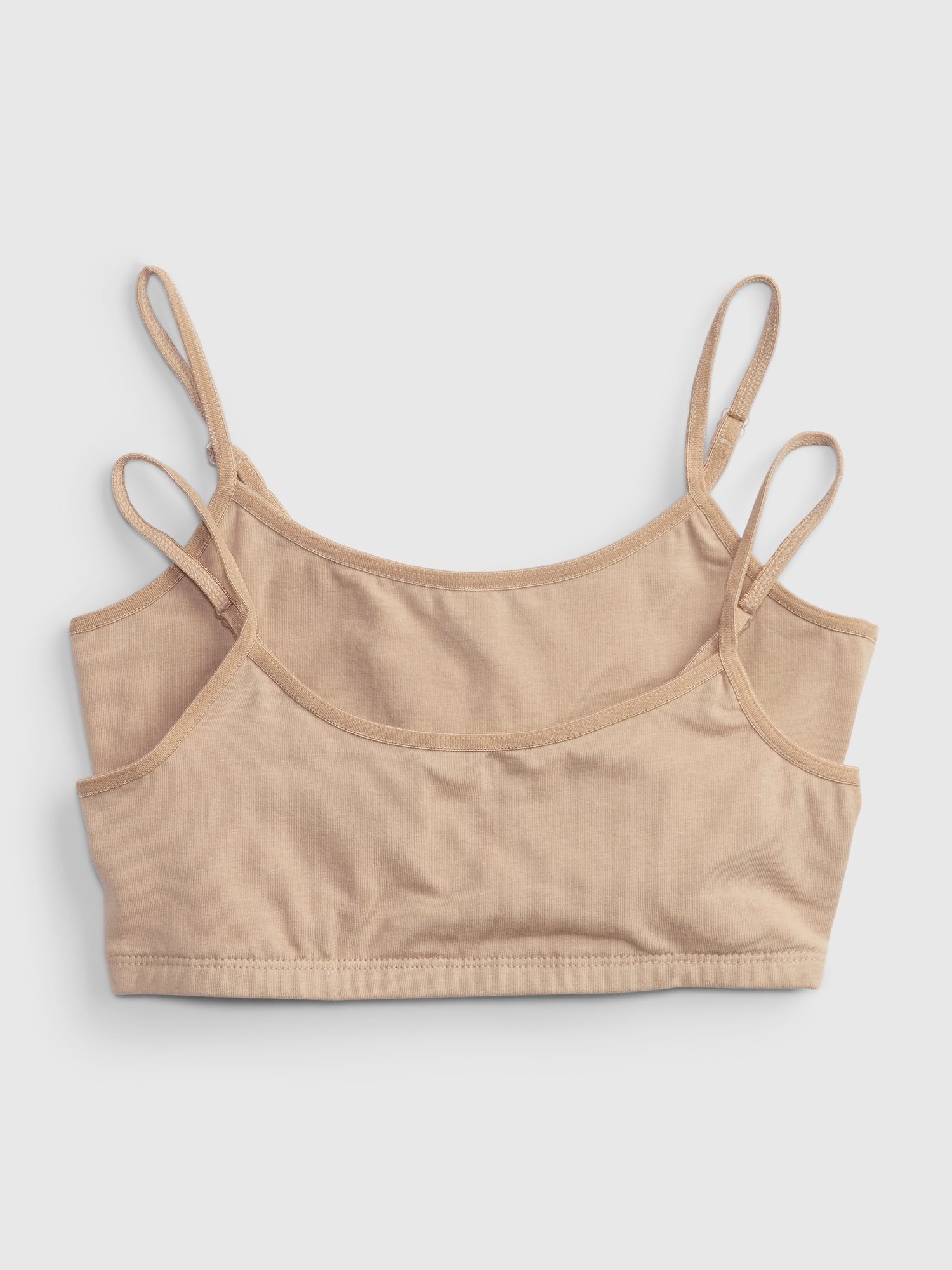 Gap Kids Cotton Basic Bra (2-Pack)