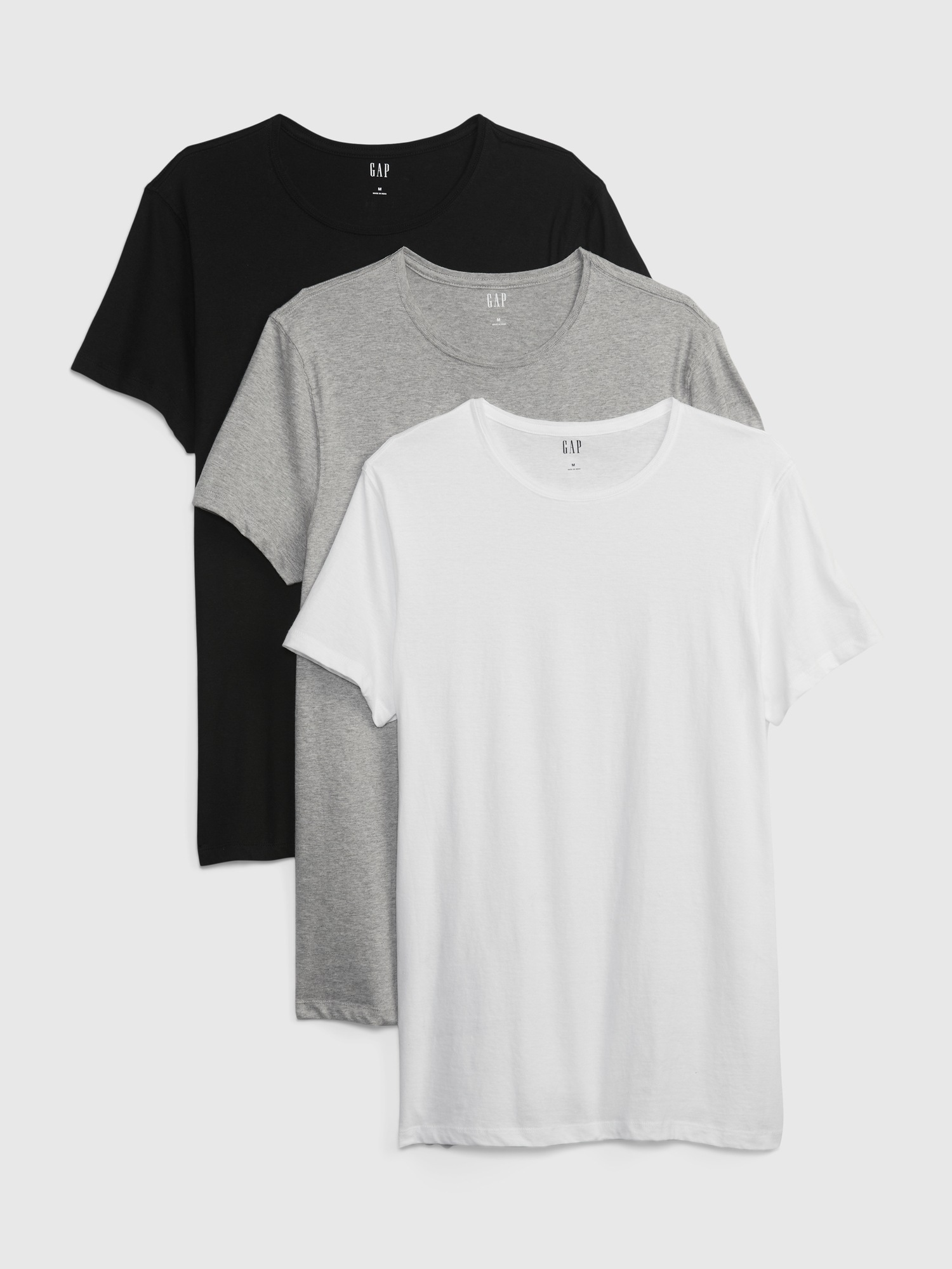 Мужские футболки Gap Classic T-Shirt (3-Pack)
