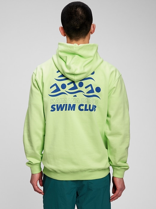 2 of 8 showing, with the color alluring yellow of product Gap × Salvage Public Graphic Hoodie