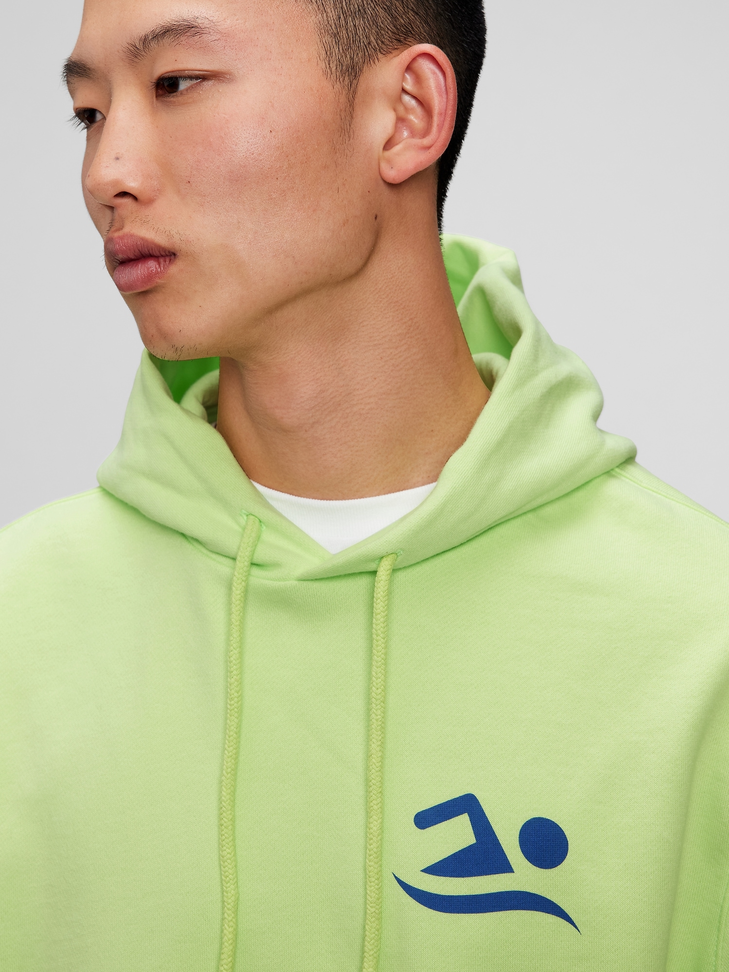 Lime green best sale gap hoodie