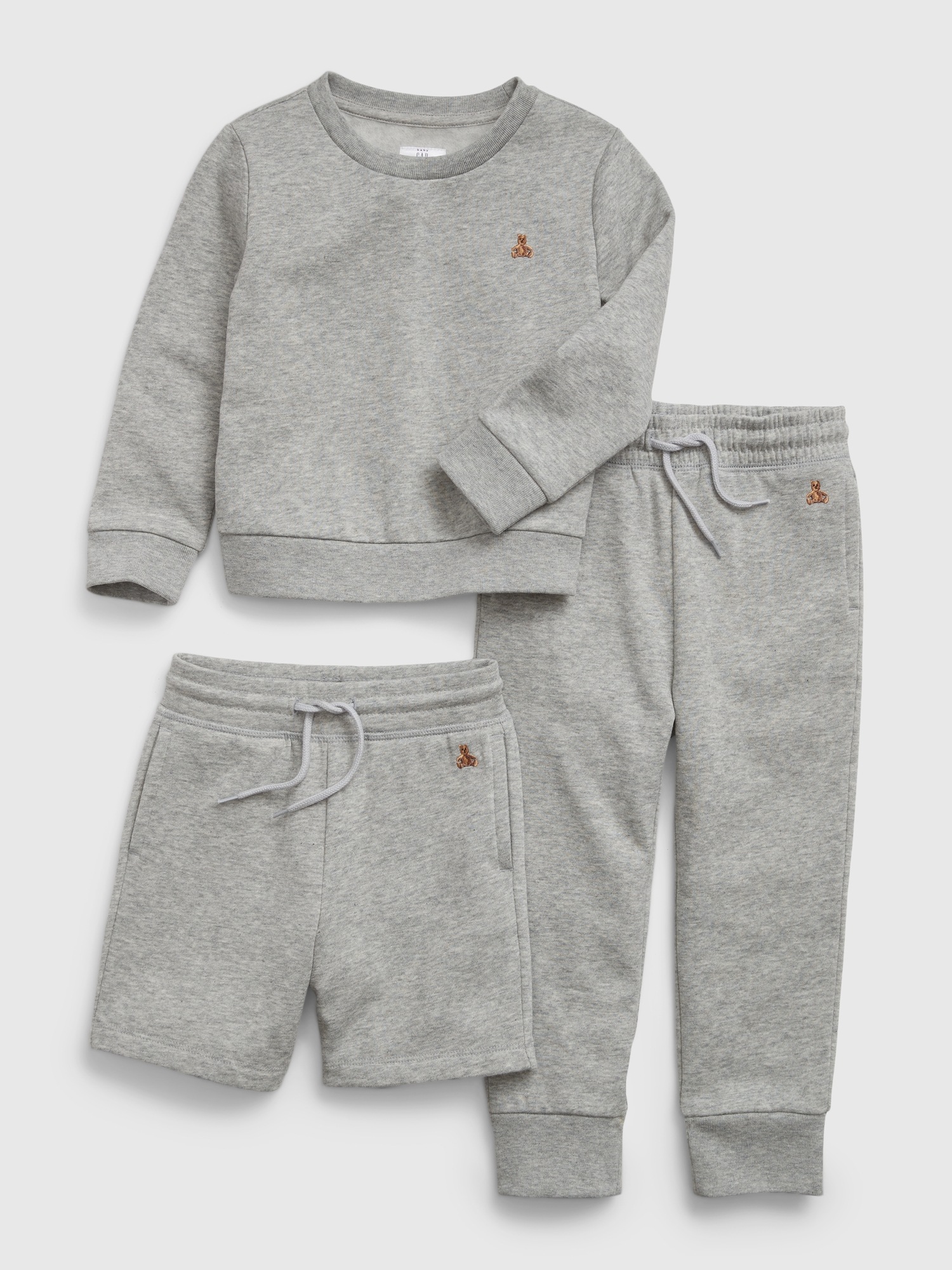 Toddler Active Fleece 3Piece Outfit Set Gap