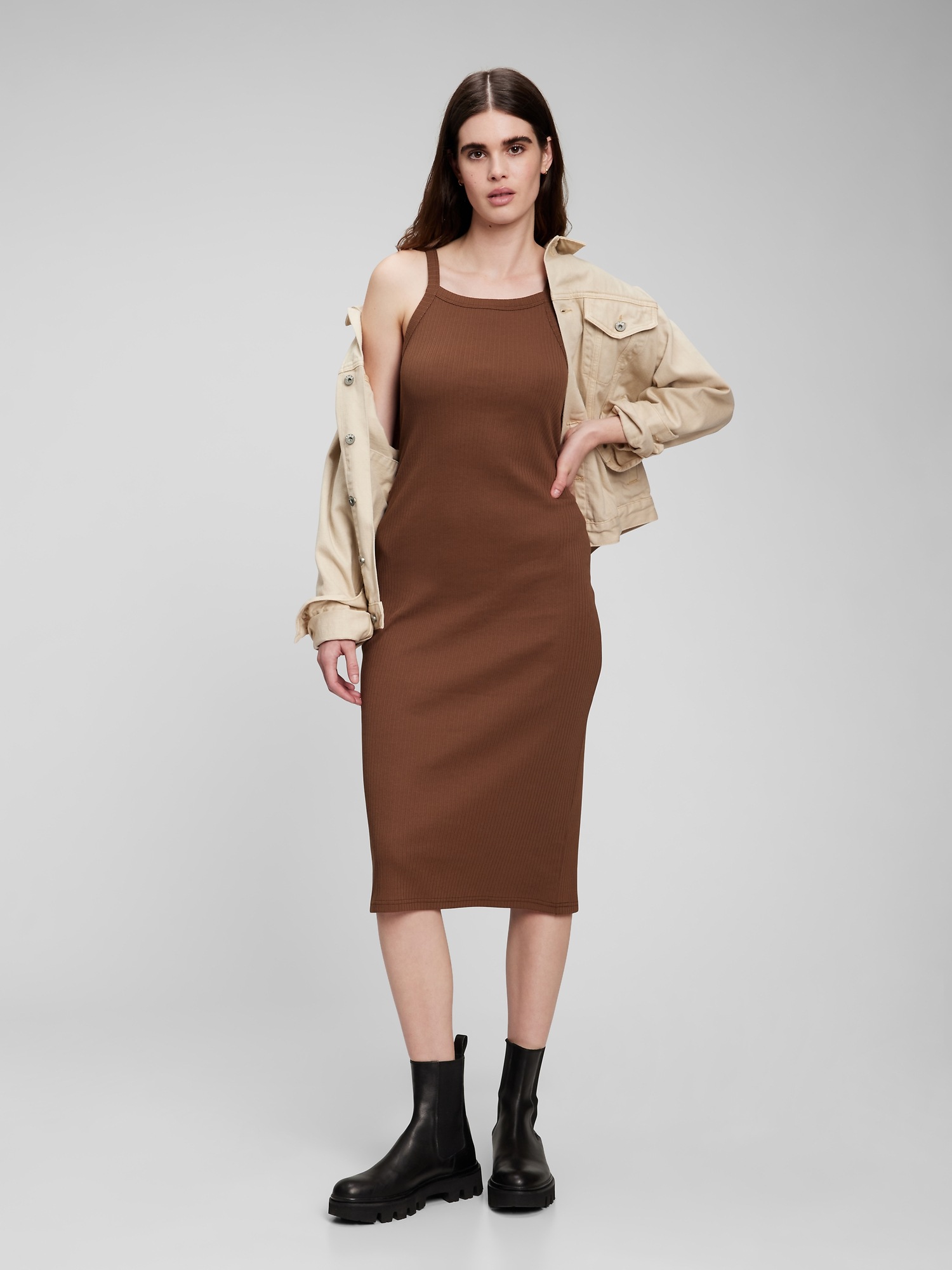 Gap clearance halter dress