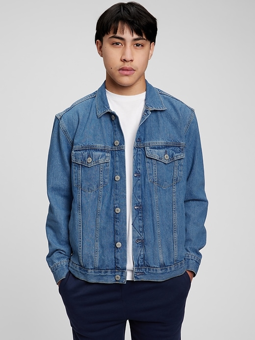 Image number 2 showing, Teen Oversized Denim Jacket