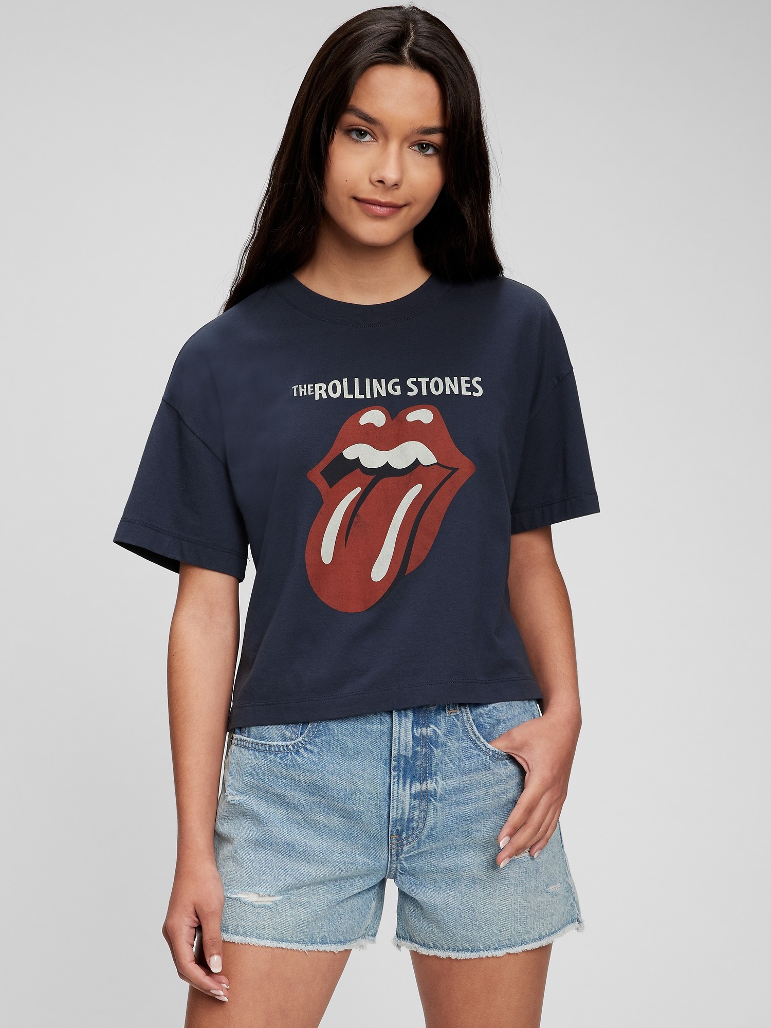 stone graphic tee