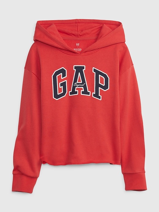Image number 1 showing, Kids Gap Logo Cutoff Hoodie