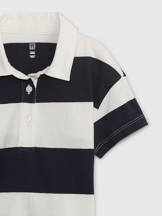 Image number 3 showing, Toddler Rugby Stripe Polo Shirt