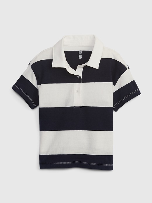Image number 1 showing, Toddler Rugby Stripe Polo Shirt