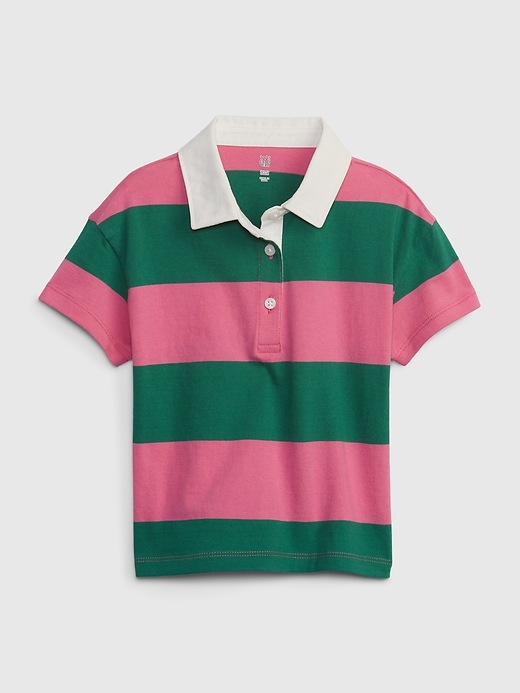 Image number 4 showing, Toddler Rugby Stripe Polo Shirt