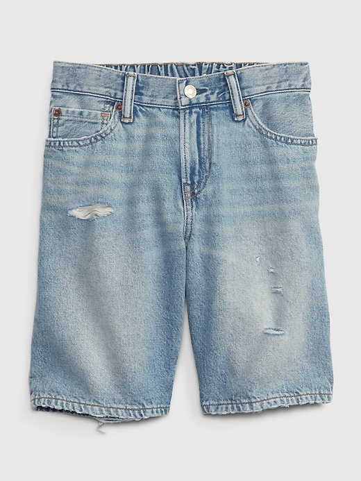 Kids '90s Loose Denim Shorts with 