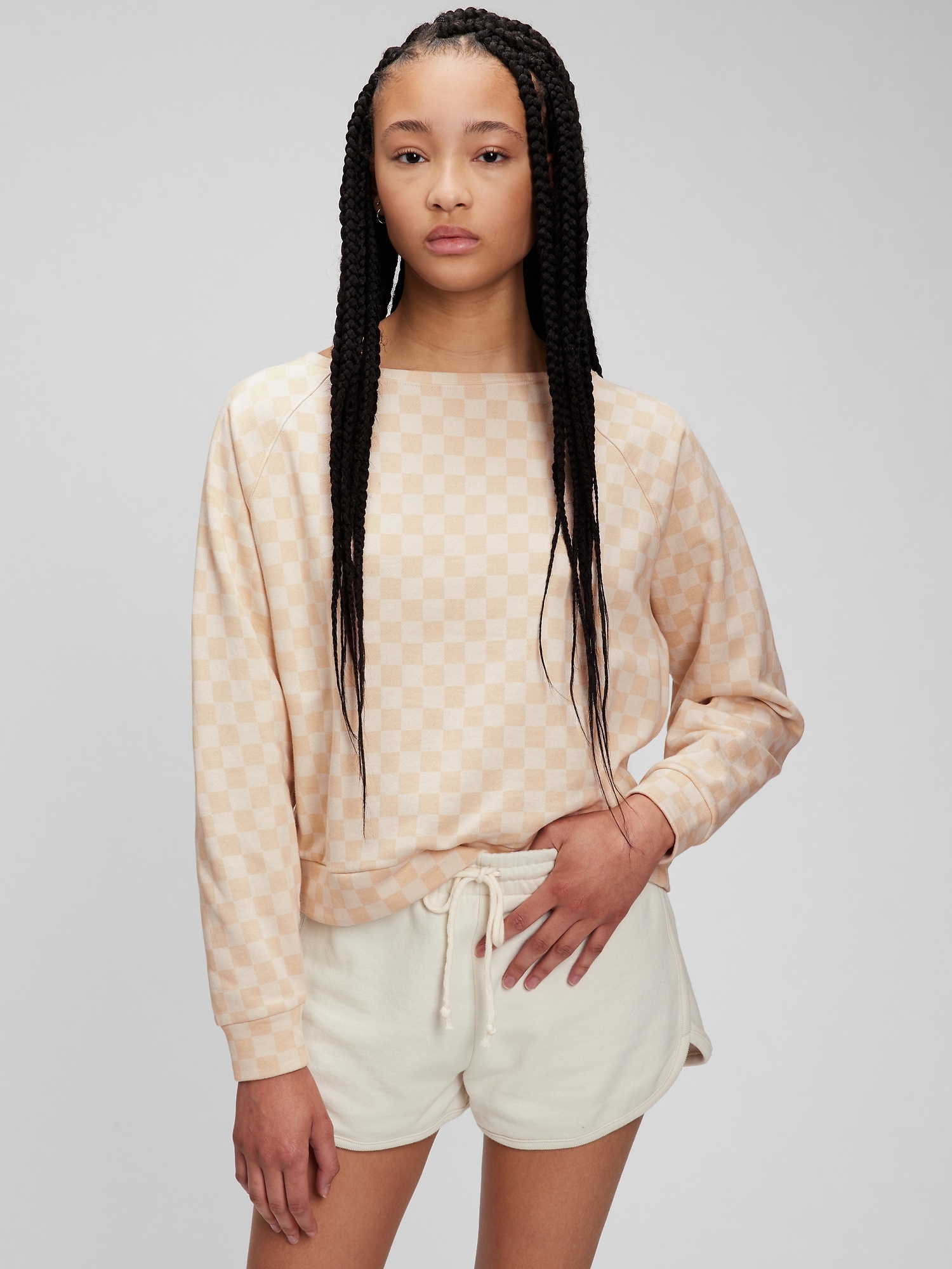 Vintage Soft Relaxed Boatneck Sweatshirt | Gap