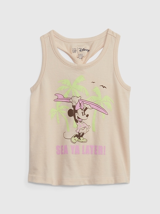 View large product image 1 of 1. babyGap &#124 Disney 100% Organic Cotton Mix and Match Twist-Back Tank Top