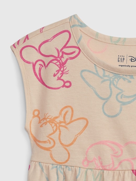 Image number 3 showing, babyGap &#124 Disney 100% Organic Cotton Mix and Match Minnie Mouse Peplum Top