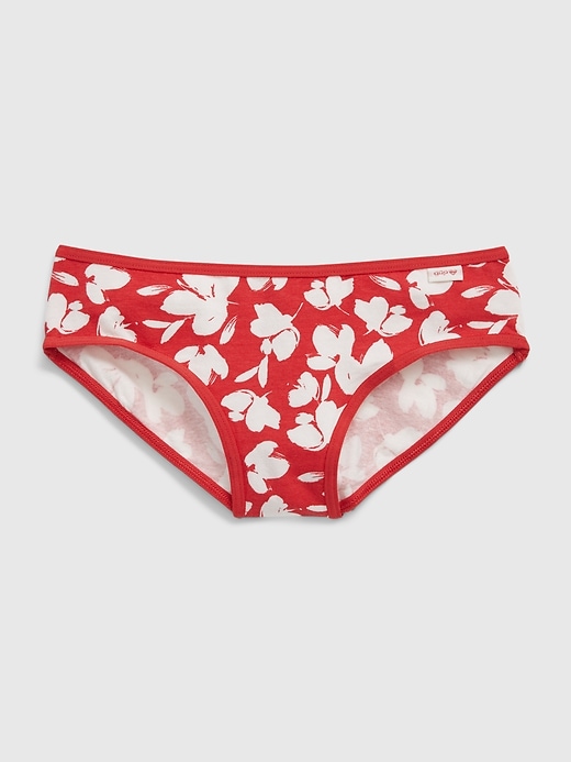 2 of 8 showing, with the color multi of product Kids Organic Cotton Printed Bikini Brief (5-Pack)