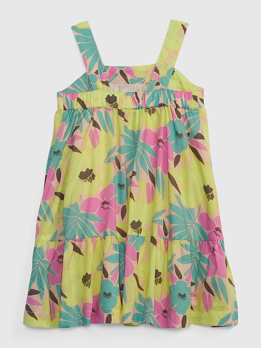 Image number 2 showing, Toddler Floral Tank Dress