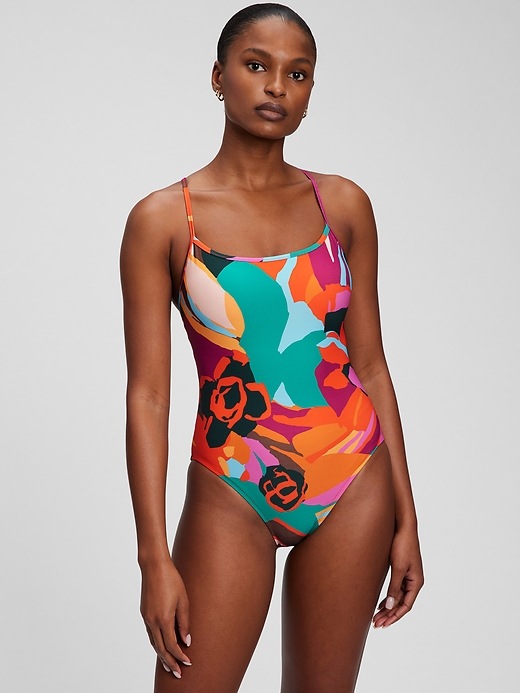Image number 8 showing, Tank One-Piece Swimsuit
