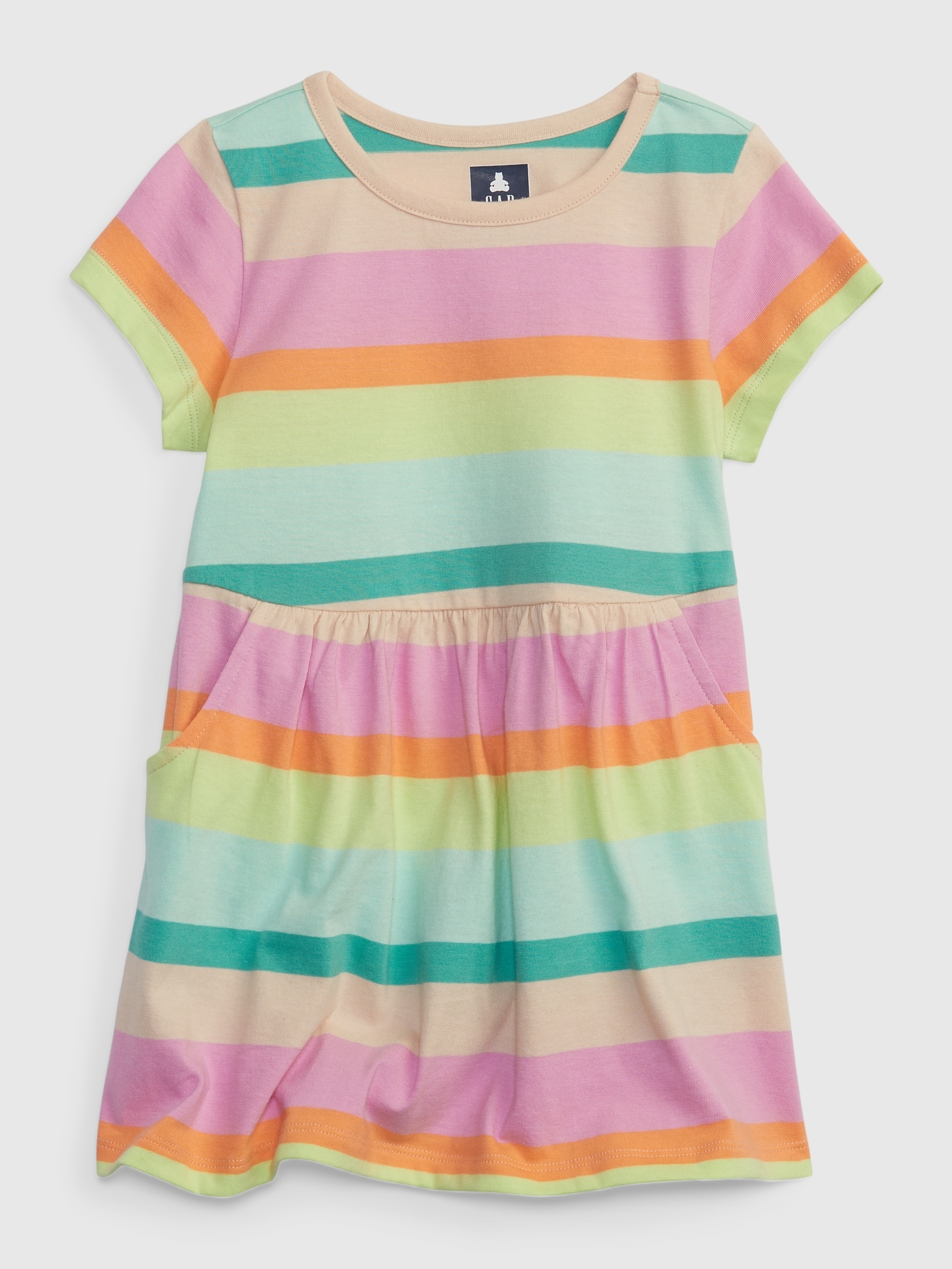 Toddler 100 Organic Cotton Mix and Match Skater Dress Gap