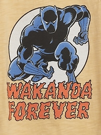 View large product image 3 of 3. babyGap &#124 Marvel 100% Organic Cotton Black Panther Graphic Tank Top