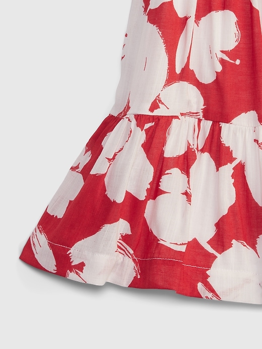 Image number 3 showing, Toddler Floral Tiered Tank Dress