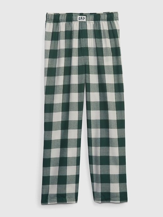 Image number 1 showing, Kids 100% Recycled Flannel PJ Pants